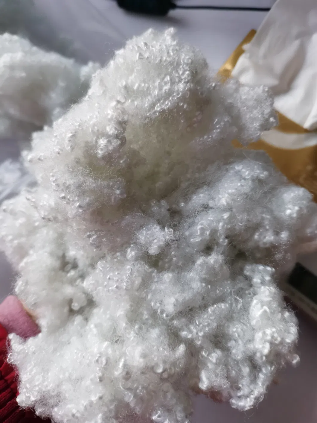 7D*64mm Virgin Hollow Conjugated Polyester Staple Fiber for Filling