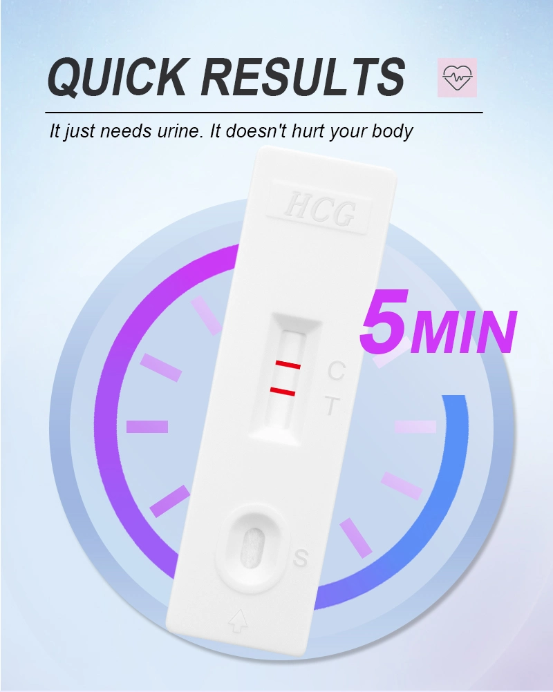 Mamma Perfect HCG Kit Urine Diagnostic Rapid Pregnancy Test Cassette